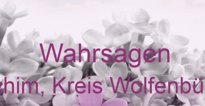 Wahrsagen Achim, Kreis Wolfenbüttel | Top-Experten für Kartenlegen, Wahrsagen, Hellsehen, Zukunftsdeutung.